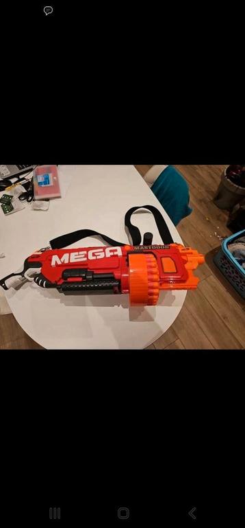 Nerf Méga Mastodon avec 24 flèches, Enlèvement, Comme neuf