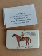 Famous English Running Horses complete set 25 chromos REPRO, Ophalen of Verzenden, 1980 tot heden, Dier