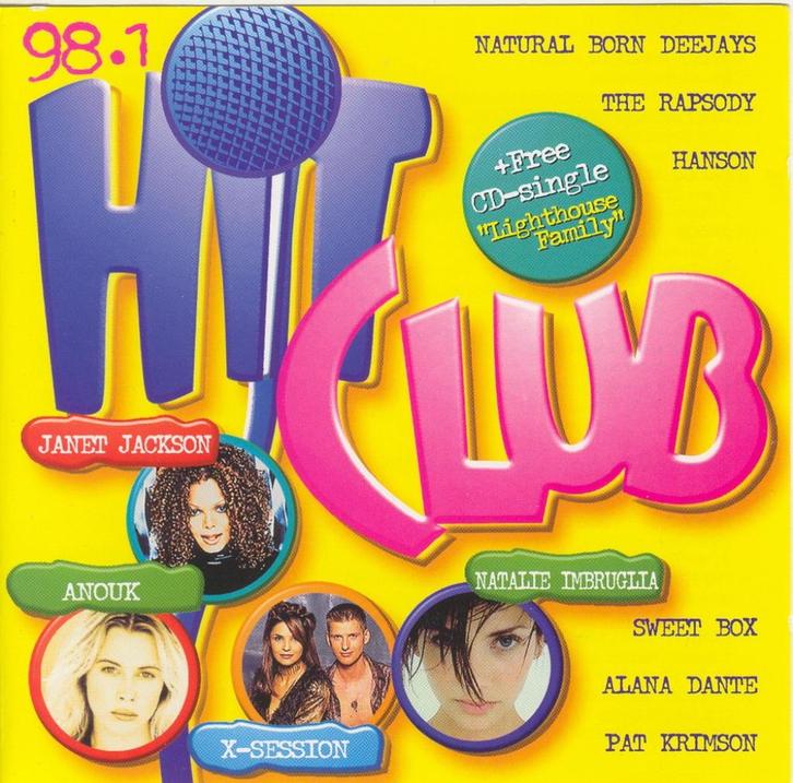2CD * HIT CLUB 98/1 + CDsingle LIGHTHOUSE FAMILY, Cd's en Dvd's, Cd's | Pop, Zo goed als nieuw, Ophalen of Verzenden