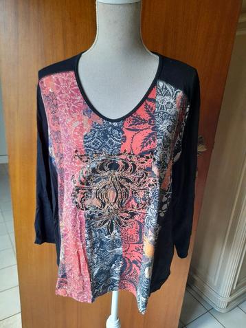 T shirt lange mouw v-hals 48, Pause Café, Enlèvement ou Envoi, Comme neuf
