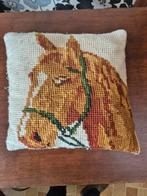 Vintage sixties paarden kussen, Antiek en Kunst, Ophalen