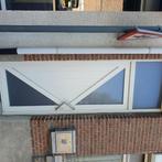 Pvc  voordeur met glas, Gebruikt, 80 tot 100 cm, 215 cm of meer, Ophalen of Verzenden
