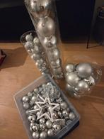 Plastieken kerstboomversiering zilver, Enlèvement