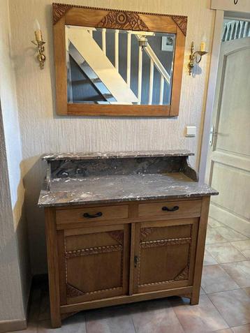 Antieke commode + kastje beschikbaar voor biedingen