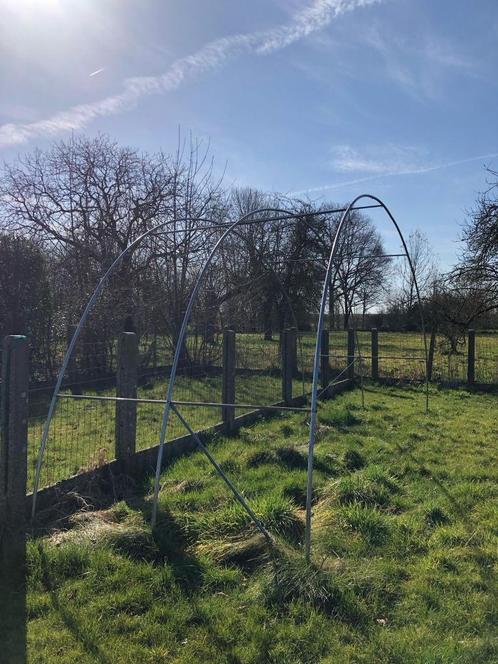 plastic serre, Tuin en Terras, Overkappingen, Zo goed als nieuw, Serre, Ophalen