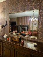 Miroir Fachet taillé avec cadre en cuivre massif, Enlèvement