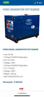 Solden Ford Generator Top Deal !, Bricolage & Construction, Générateurs, Enlèvement ou Envoi, Neuf