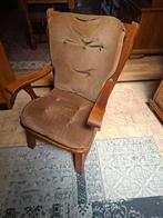 Vintage houtenstoel, Huis en Inrichting, Ophalen, Zo goed als nieuw