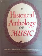 Historical Anthology of Music, Harvard University Press., Musique & Instruments, Utilisé, Enlèvement ou Envoi, Classique