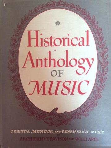 Historical Anthology of Music, Harvard University Press.