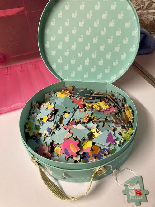 De dubbelzijdige puzzelhoes van Blue Planet. NEGEN, Kinderen en Baby's, Speelgoed | Kinderpuzzels, Zo goed als nieuw