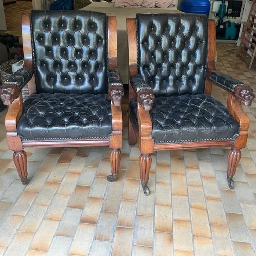 Antieke zetels, Antiek en Kunst, Antiek | Meubels | Stoelen en Sofa's, Ophalen