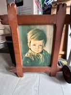 Schilderij trieste jongen, Antiek en Kunst, Kunst | Schilderijen | Klassiek, Ophalen