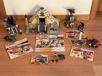 Lot de 5 sets Lego Pharaoh's Quest, Enlèvement ou Envoi, Utilisé, Ensemble complet, Lego