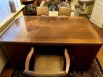 Vintage bureau meubel, Gebruikt, Ophalen, Bureau
