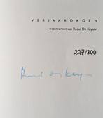 Raoul De Keyser " VERJAARDAGEN " GESIGNEERD !! Genummerd, Ophalen of Verzenden