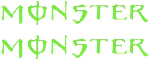 Monster Energy sticker set #13, Motos, Accessoires | Autocollants, Envoi