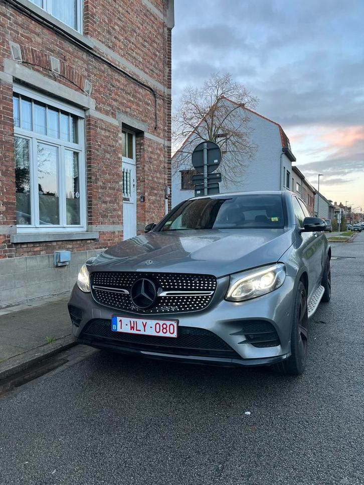 Mercedes GLC 220D 4MATIC 143509km, Auto's, Mercedes-Benz, Particulier, GLC, Diesel, Euro 6, Coupé, 5 deurs, Automaat, Zilver of Grijs