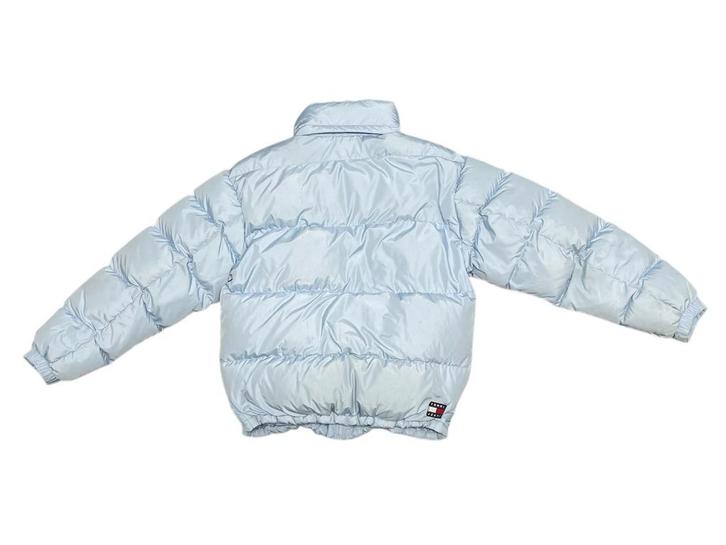 Tommy puffer jas, Kleding | Heren, Jassen | Winter, Gedragen, Maat 46 (S) of kleiner, Blauw, Verzenden