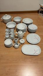 Vintage Duits porseleinen servies / merk Kahla / 12 personen, Ophalen of Verzenden