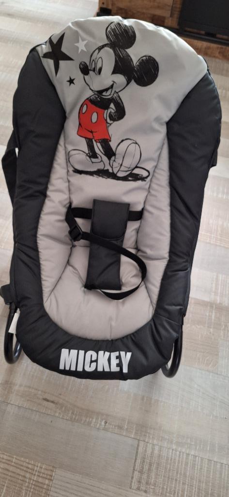 Babysitter Mickey, Kinderen en Baby's, Wipstoeltjes, Zo goed als nieuw, Met gordel(s) of riempje(s), Verstelbaar, Ophalen