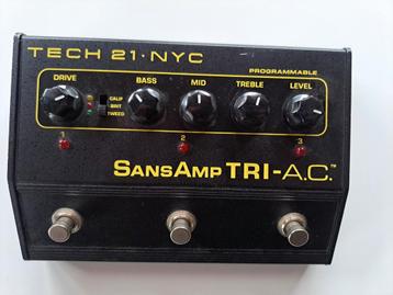 SansAmp Tri-AC overdrive pedaal beschikbaar voor biedingen
