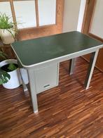 Retro bureau, industrieel, Ophalen, Gebruikt, Bureau