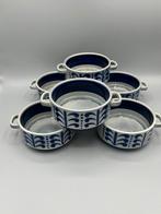BOCH NEVADA 6 bols à soupe 2 anses, Antiquités & Art, Antiquités | Services (vaisselle) pièces