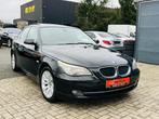 Bmw 520d e60 autm 1ste eigenaar volledige onderhoudsboekje, Auto's, BMW, Automaat, Zwart, Leder, Bedrijf