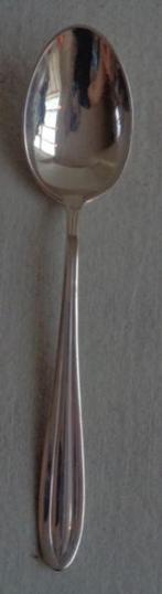 KELTUM P3 CHANTAL verzilverde tafellepel 20,1cm dinerlepel s, Gebruikt, Ophalen of Verzenden