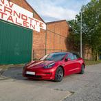 Tesla Model 3 LR 2021 - 66.500 km, Auto's, Te koop, Emergency brake assist, 5 deurs, Kunstmatig leder