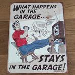3 x Garage label, Comme neuf, Enlèvement ou Envoi