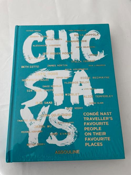 Chic Stays : Conde Nast Traveller's Favourite People on Thei, Boeken, Prentenboeken en Plaatjesalbums, Nieuw, Ophalen