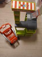 Winkeltje met kassa met geluid en winkelwagen, Ophalen, Gebruikt, Elektronica, Met geluid