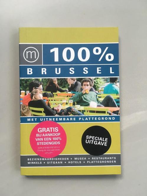 100% Brussel, Livres, Guides touristiques, Utilisé, Guide ou Livre de voyage, Benelux, Autres marques, Budget, Enlèvement ou Envoi