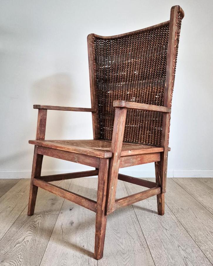 Chris Wegerif – Transvaal / Orkney Chair (Arts & Crafts), Antiek en Kunst, Antiek | Meubels | Stoelen en Sofa's, Ophalen