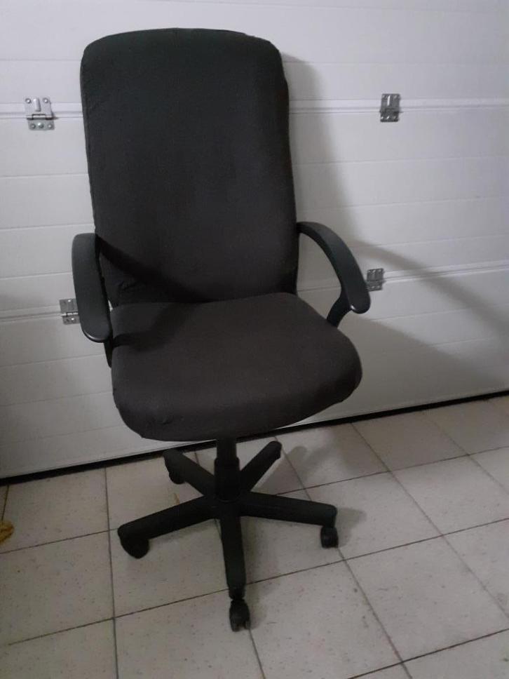 bureaustoel, Huis en Inrichting, Bureaustoelen, Gebruikt, Bureaustoel, Zwart, Ophalen
