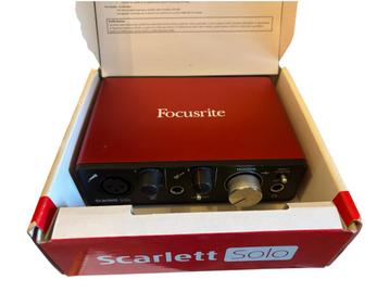 Focusrite - Scarlett Solo (2ème Generation), Enlèvement, Comme neuf, Audio