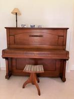 Piano G. van Cauwenberghe, Muziek en Instrumenten, Piano's, Ophalen, Gebruikt, Bruin, Piano