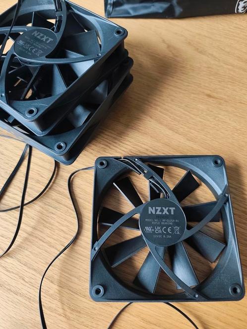 Lot de 4 ventilateurs NZXT F120Q, Computers en Software, Computerkoelers, Zo goed als nieuw, Ophalen