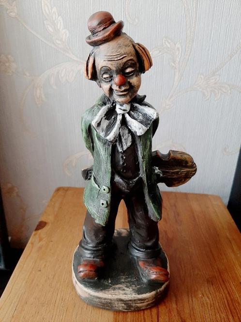 statue de clown de Mat Wanders, Antiquités & Art, Art | Sculptures & Bois, Enlèvement ou Envoi
