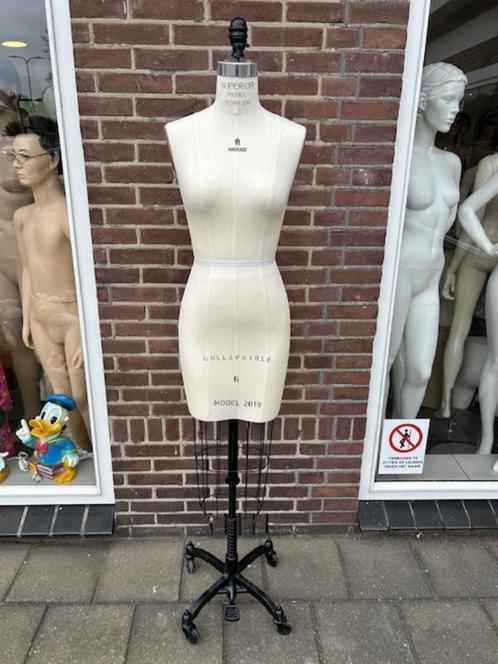 Professionele bruidsbustevorm paspop brocante mannequin, Antiek en Kunst, Curiosa en Brocante, Ophalen