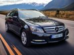 📍 Mercedes-Benz C180 CDi/Liftage/Avantgarde/PDC, Noir, Cuir et Tissu, Break, Carnet d'entretien