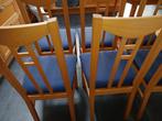 Zes mooie livingstoelen, Ophalen, Hout, Gebruikt, Bruin