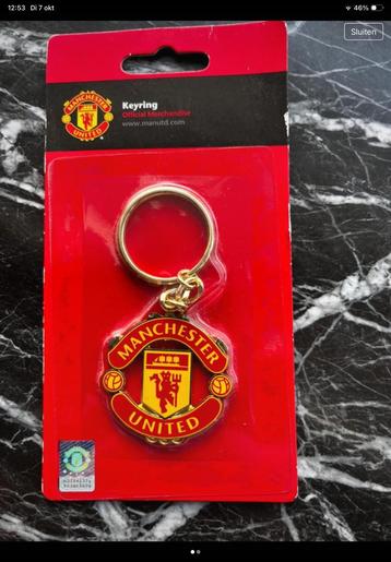 Manchester United sleutelhanger beschikbaar voor biedingen