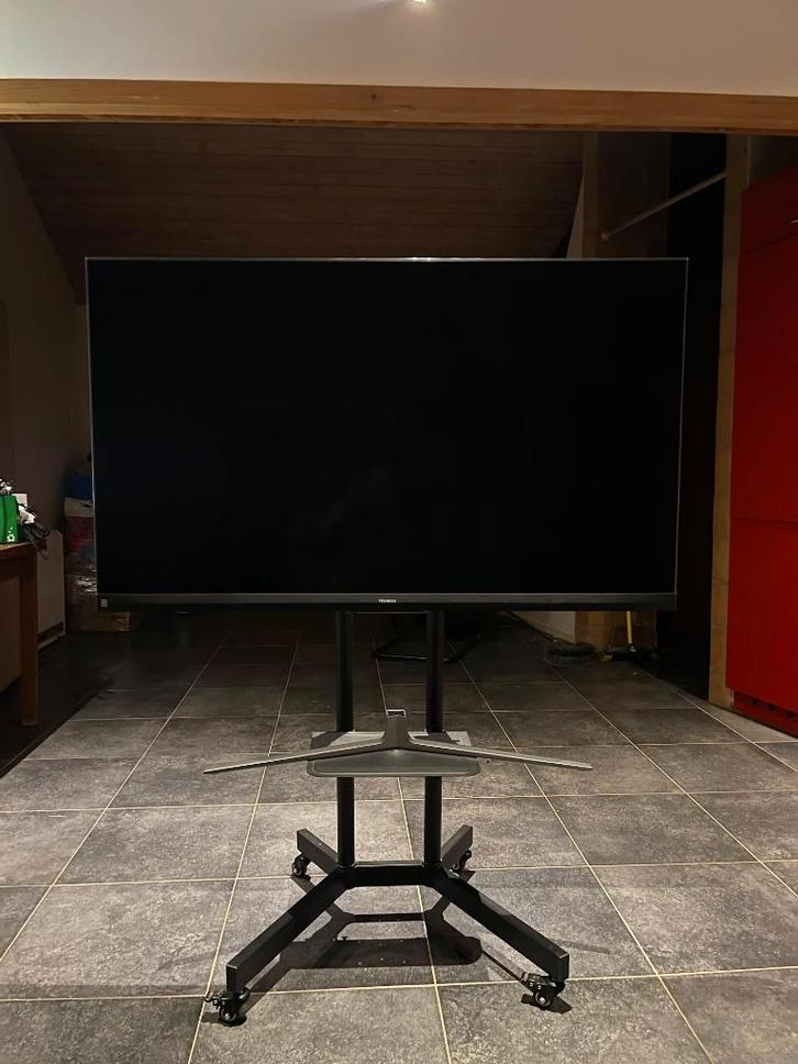 Ensemble Smart TV Hisense TV 55" QLED, Audio, Tv en Foto, Televisies, Nieuw, QLED, 60 tot 80 cm, 4k (UHD), Overige merken, 100 Hz