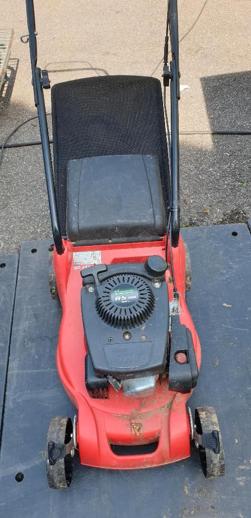 Grasmaaier op benzine, Tuin en Terras, Grasmaaiers, Opvangbak, Ophalen of Verzenden