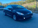 PEUGEOT 307 CC 1.6i/2008/AIRCO/CUIR/BON ETAT/EURO 4, Zwart, Cabriolet, 1600 cc, Zwart