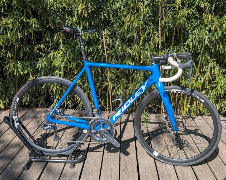 Carbon Ridley X-Night SL maat 54 (Shimano Ultegra Di2 disc), Fietsen en Brommers, Fietsen | Racefietsen, Gebruikt, Ophalen