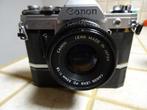 canon ae 1 +objectifs 50mm+zoom +moteur, Enlèvement ou Envoi, Utilisé, Reflex miroir, Canon